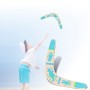 Boomerang in Legno a Forma di V di Ritorno Boomerang Giocattolo di Sport all'Aria Aperta Attrezzature Sportive da Gioco