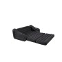 Intex 68566 Pull-Out Sofa, Divano gonfiabile estensibile, Porta bicchieri, materiale floccato, 193 x 221 x 66 cm, Portata Massim