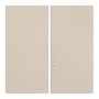 Relaxdays, Beige Tenda a Vela Rettangolare, Idrorepellente, Anti UV, Corde di Supporto, Terrazza e Giardino, LxP: 2x4 m, 2 x 4 m