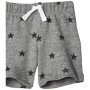 Amazon Essentials - Confezione da 3 pantaloncini da bambino, Uni Star Stripe Neutral, US 6-9M (EU 63-74)