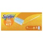 Swiffer Duster XXL Kit con 1 Manico e 2 Ricambi, Cattura e Intrappola Fino a 3 Volte Polvere e Peli Rispetto a un Piumino Tradiz