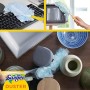 Swiffer Duster XXL Kit con 1 Manico e 2 Ricambi, Cattura e Intrappola Fino a 3 Volte Polvere e Peli Rispetto a un Piumino Tradiz