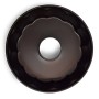 Guardini Gardenia, Tortiera Fiorella con cono 26cm, Acciaio con rivestimento antiaderente, Colore nero