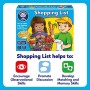 Orchard Toys - Lista della Spesa (Shopping List), Gioco da Tavolo educativo [Lingua Inglese]