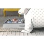 InterDesign Aldo Under Bed Scatola Organizzatore Scarpe per Camera da Letto, Tessuto, Grigio, 91.4x53.3x12.7 cm