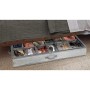 InterDesign Aldo Under Bed Scatola Organizzatore Scarpe per Camera da Letto, Tessuto, Grigio, 91.4x53.3x12.7 cm