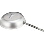 Pentole Agnelli ALMA111BM28 Padella per Mantecare, Alluminio, Argento, 28 cm