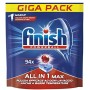 Finish, 282 Pastiglie per Lavastoviglie, All In One Max, 3 Confezioni da 94 Pastiglie