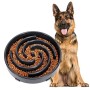 Ciotola per cani con alimentazione lenta, anti-imbracatura, ciotola interattiva, ciotola per cani di sicurezza, durevole, ecolog