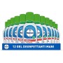 Napisan Gel Igienizzante Mani, Gel Disinfettante, Antibatterico, Confezione Da 12 Gel, Gel Mani da 50 ml