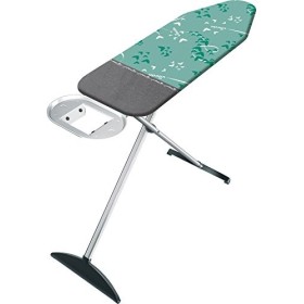 Vileda Asse da Stiro Park&Go, con Poggiaferro, Regolabile in Altezza, Imbottita, Resistente, in Metallo, Azzurro/Grigio, 168.5 x