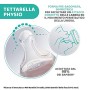 Chicco PERFECT 5 Biberon Anticolica 240 ml, Biberon Flusso Medio 2 Mesi+ con Tettarella in Morbido Silicone, Biberon Biofunziona