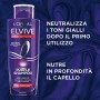 L'Oréal Paris Shampoo Antigiallo Color Vive Purple, Shampoo Antigiallo per Capelli Schiariti, Biondi, Decolorati e Grigi, 200 m