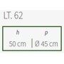 Garden Friend B1219635 Bidone zincato, 62 litri