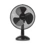 NEDIS FNTB10CWT30 Ventilatore da Tavolo | Diametro 30 cm | 3 velocità | Funzione di Oscillazione | Bianco