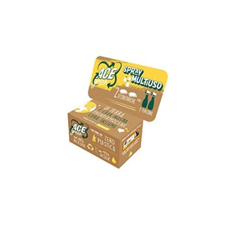 ACE Green Spray Multiuso, 2 Ecoricariche da Diluire in Acqua