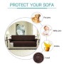 H.VERSAILTEX Copridivano 3 Posti Impermeabile Divano Protector Mobili Coperture su Due Lati per Cani/Gatti Letto con Divano Slip