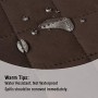 H.VERSAILTEX Copridivano 3 Posti Impermeabile Divano Protector Mobili Coperture su Due Lati per Cani/Gatti Letto con Divano Slip