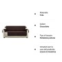 H.VERSAILTEX Copridivano 3 Posti Impermeabile Divano Protector Mobili Coperture su Due Lati per Cani/Gatti Letto con Divano Slip