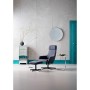 Kare Design Easy Living Tavolino D'Appoggio, Trasparente(Argento), 62 x 46 x 51 cm