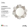 ARTI E MESTIERI Specchio Orfeo Sabbia