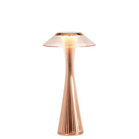 Kartell Space Lampada da Tavolo, Oro(Rame), 15µ x 3 cm