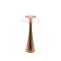Kartell Space Lampada da Tavolo, Oro(Rame), 15µ x 3 cm