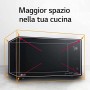 LG MH7265DPS Forno Microonde Smart Inverter con Grill al Quarzo, 32 Litri, 1350 W, Programmi Automatici, Livelli di Potenza Rego