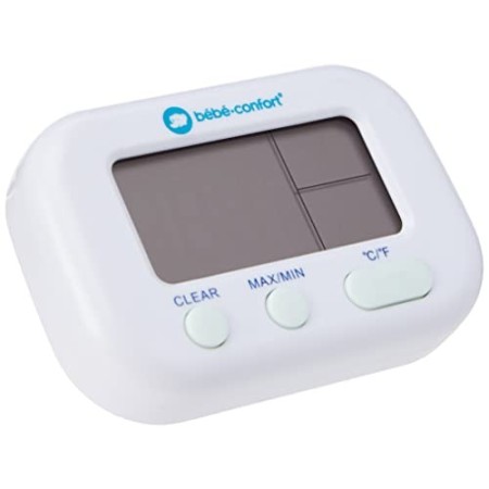 Bébé Confort Termometro Igrometro Digitale, Misura Temperatura e Umidità Ambiente