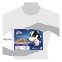 Purina Felix Le Ghiottonerie Umido Gatto Le Preferite con Manzo/Pollo/Salmone e con Tonno, 60 Buste da 100 g Ciascuna (6 confezi