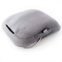Relaxdays 10012569 Tavolino per Il Computer, Grigio, 44x34x5 cm