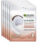 Garnier Maschera in Tessuto Nutriente Illuminante Nutribomb, Adatto per Pelli Secche e Spente, Arricchita con Latte di Cocco e A