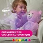 Chicco First Dreams Orsacchiotto Peluche Baby Bear, Soffice Pupazzo Proiettore con Luce Notturna Bambini, Effetti Luminosi e Ril