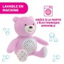 Chicco First Dreams Orsacchiotto Peluche Baby Bear, Soffice Pupazzo Proiettore con Luce Notturna Bambini, Effetti Luminosi e Ril