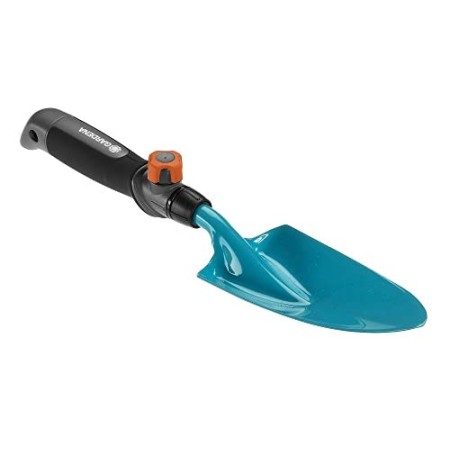 Trapiantatore GARDENA combisystem: Paletta da giardino per piantare e trapiantare, larghezza 8.5 cm, impiego flessibile, con Dur