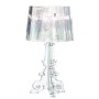 Kartell Bourgie, Lampada da tavolo, Dimmerabile, Trasparente(Cristallo)