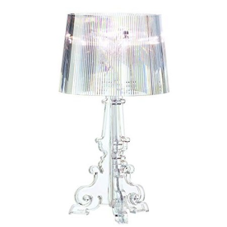 Kartell Bourgie, Lampada da tavolo, Dimmerabile, Trasparente(Cristallo)
