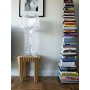 Kartell Bourgie, Lampada da tavolo, Dimmerabile, Trasparente(Cristallo)