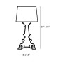 Kartell Bourgie, Lampada da tavolo, Dimmerabile, Trasparente(Cristallo)