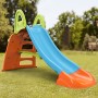 FEBER Climb And Slide Climb & Slide, Scivolo Parete per Arrampicata, Multicolore, Design Resistente e Sicuro per Bambini dai 3 A