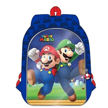 Mini Zaino Scuola Asilo Super Mario Bros