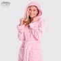 Accappatoi da Donna Accappatoi da Pinguino Gufi da Donna Accappatoi in Peluche novità Cappuccio per Animali Tovaglietta con Cap