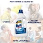 Deox - Detersivo Liquido Lavatrice Classico con Formula Antiodore - Pulisce in Profondità e Igienizza - 30Lvg X 6 Confezioni, 9