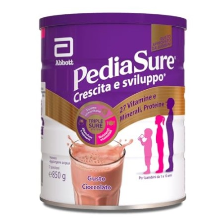 Pediasure - Integratore per Bambini con Vitamine, Minerali, Proteine | per Difese Immunitarie, Inappetenza, Concentrazione | Con