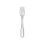 Alessi 5180/5 Nuovo Milano Forchetta da Frutta in Acciaio Lucido, Set da 6