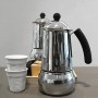 Bialetti 4642 Caffettiera Class da 4 Tazze, Acciaio Inossidabile, Argento, 6 unità
