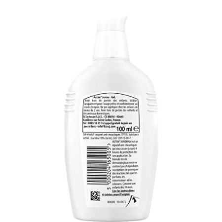 Autan Gel Junior - Repellente antizanzare senza profumo/colorante