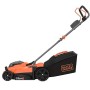 BLACK+DECKER BCMW3336L2-QW Rasaerba, 36 V, Arancione/Nero