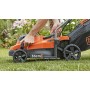 BLACK+DECKER BCMW3336L2-QW Rasaerba, 36 V, Arancione/Nero
