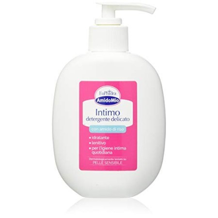 EuPhidra AmidoMio, Intimo Detergente delicato Azione lenitiva, sollievo immediato, 200 ml.